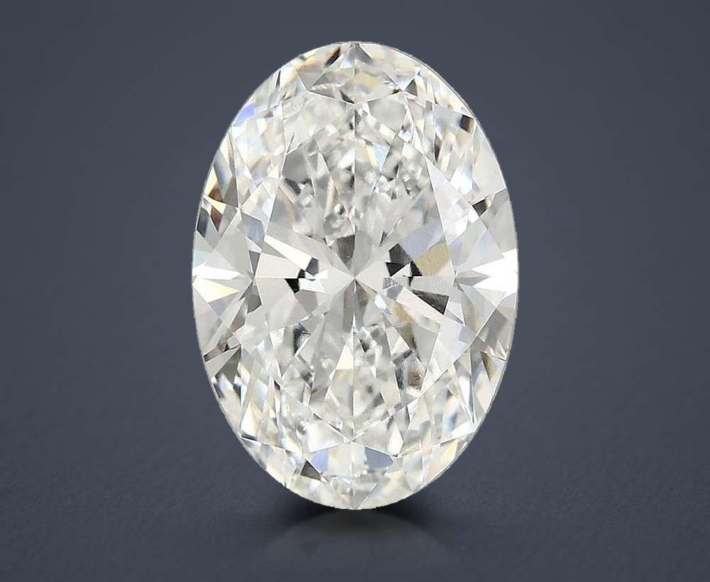 4.21 Carat Oval Lab Diamond