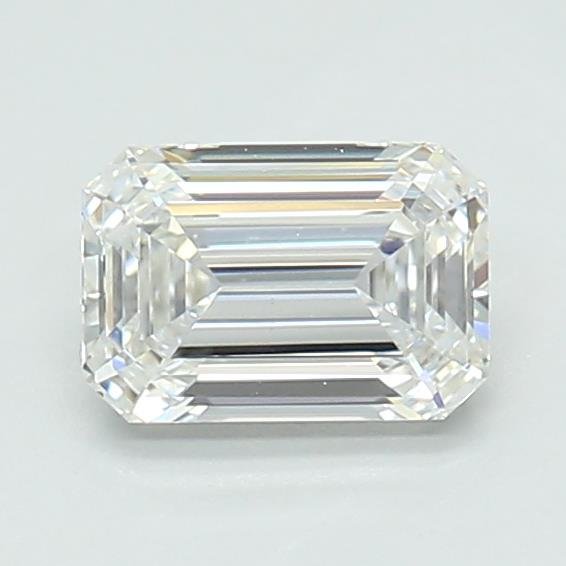 0.73ct E VVS2 Excellent Cut Emerald Lab Grown Diamond