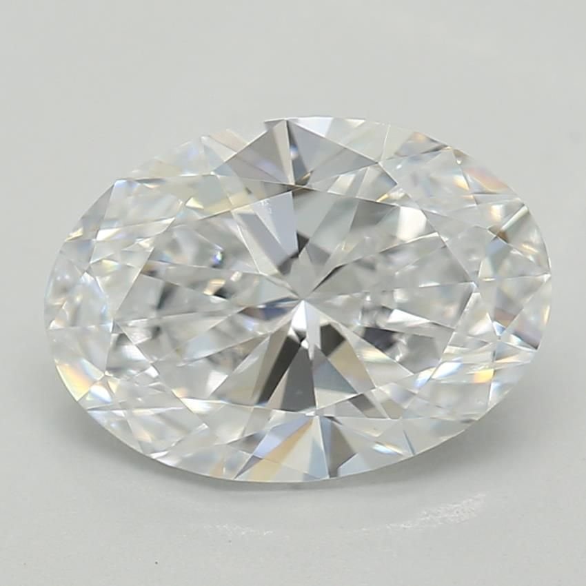 1.01ct D VVS2 Rare Carat Ideal Cut Oval Lab Grown Diamond