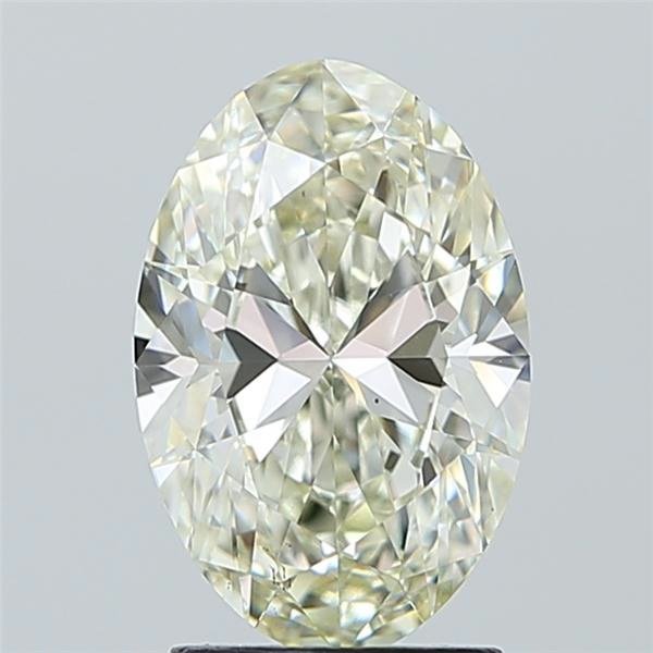 2.15ct K VS1 Rare Carat Ideal Cut Oval Diamond