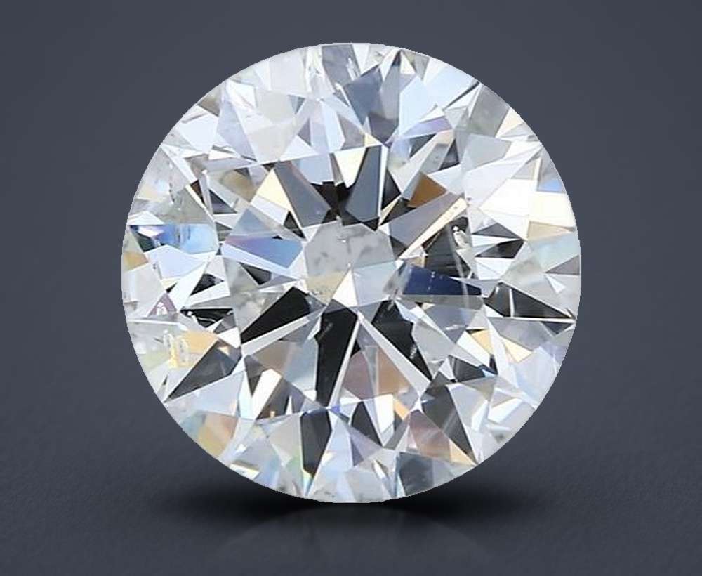 3.51 Carat Round Natural Diamond