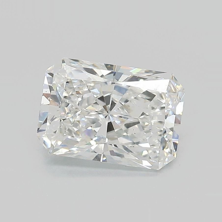 2.40ct F VS2 Rare Carat Ideal Cut Radiant Lab Grown Diamond
