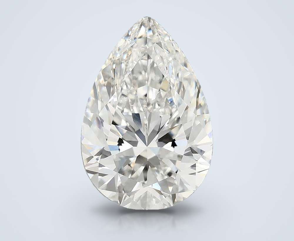 4.78 Carat Pear Lab Diamond