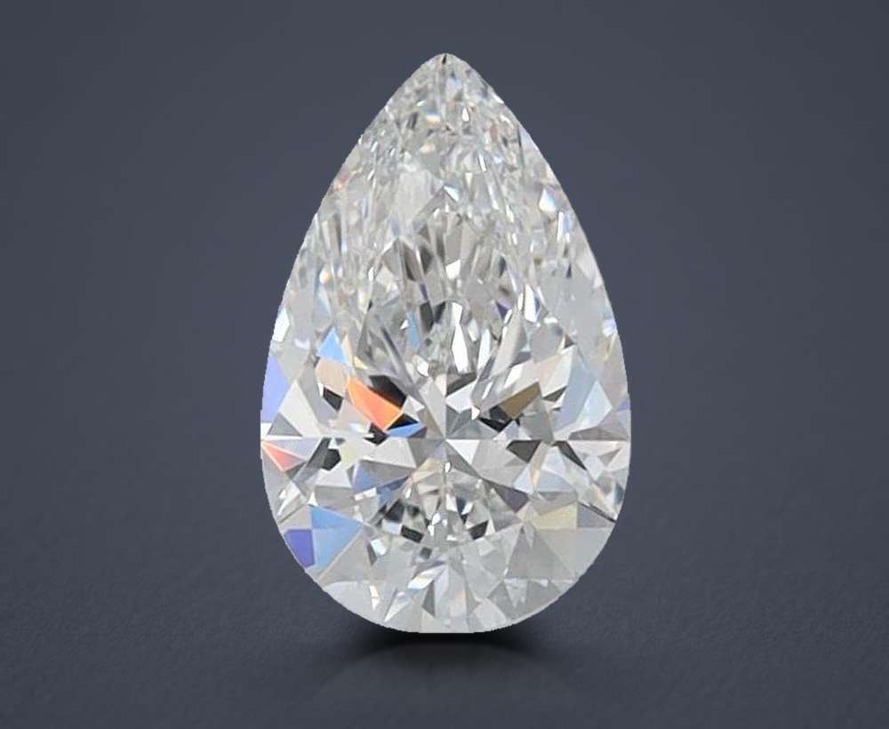 0.52 Carat Pear Lab Diamond