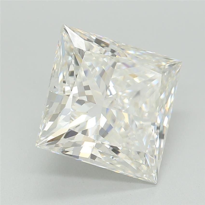 3.03ct F VS1 Rare Carat Ideal Cut Princess Lab Grown Diamond