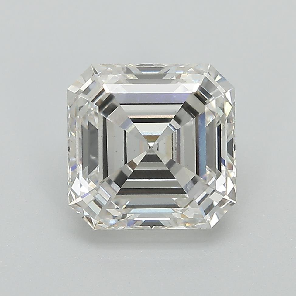 2.60ct H VS1 Rare Carat Ideal Cut Asscher Lab Grown Diamond