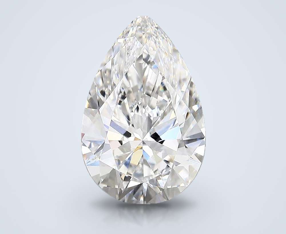 3.22 Carat Pear Lab Diamond