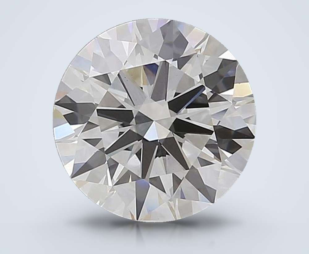 3.09 Carat Round Lab Diamond