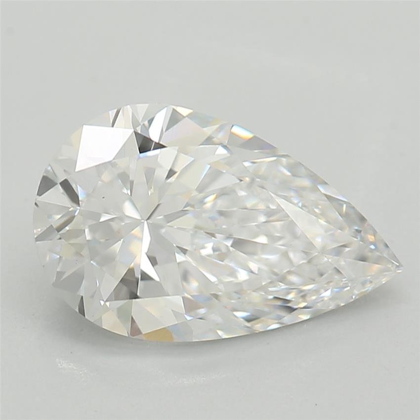 1.26ct D VS1 Very Good Cut Pear Lab Grown Diamond