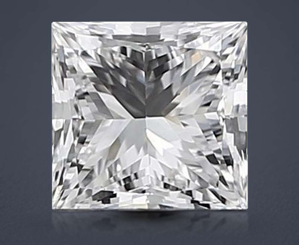 0.71 Carat Princess Lab Diamond