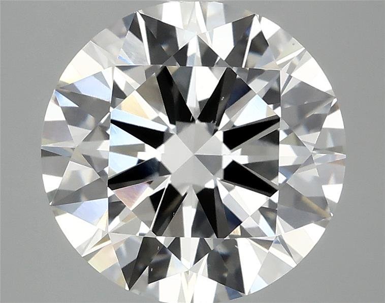 3.83 Carat Round Lab Diamond