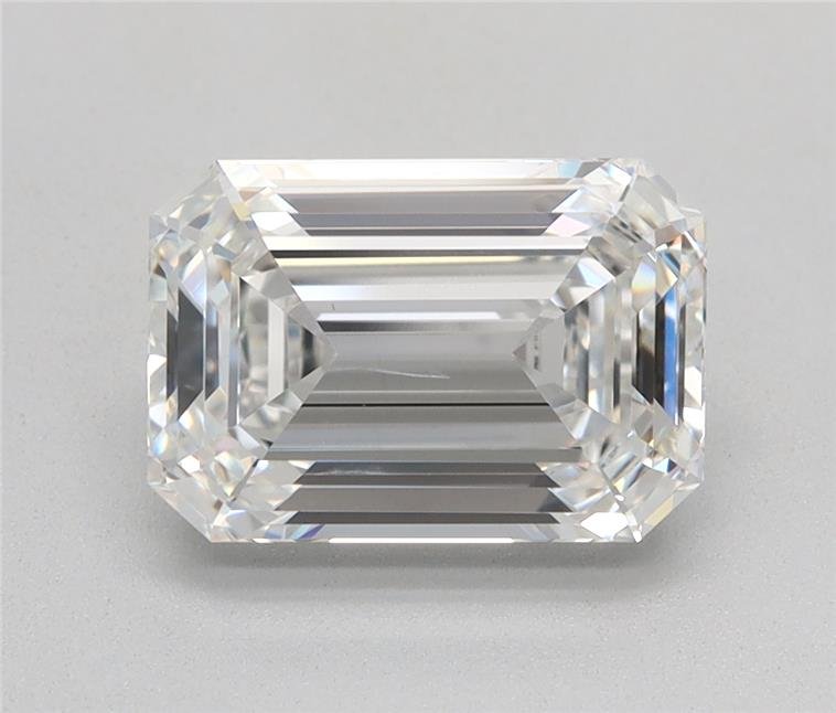 2.01ct G VS2 Rare Carat Ideal Cut Emerald Lab Grown Diamond
