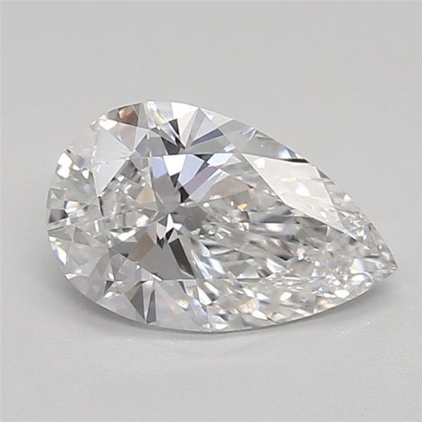 0.91ct E VVS2 Rare Carat Ideal Cut Pear Lab Grown Diamond