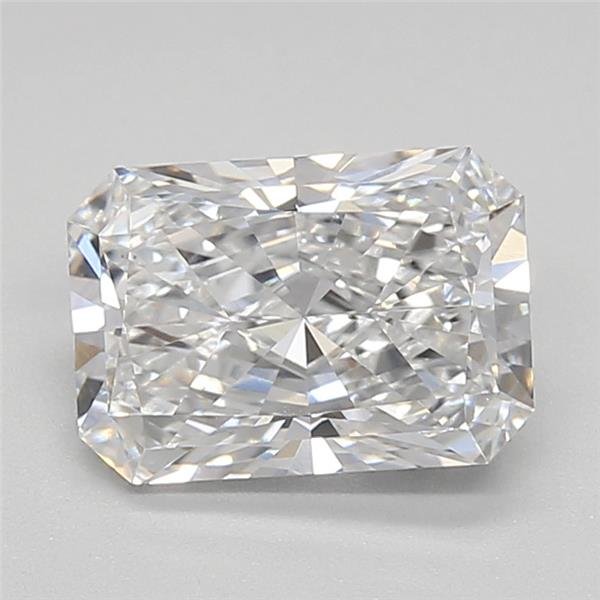 1.43ct E VVS2 Rare Carat Ideal Cut Radiant Lab Grown Diamond