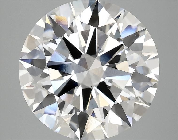6.07 Carat Round Lab Diamond