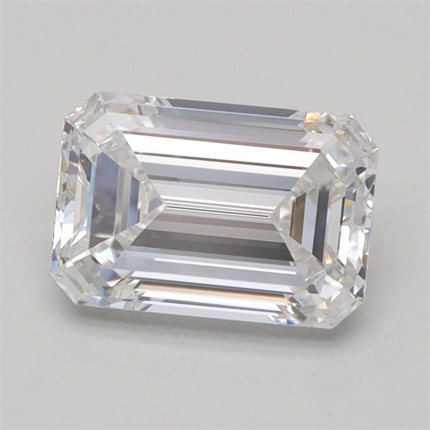 1.05ct E VVS1 Rare Carat Ideal Cut Emerald Lab Grown Diamond