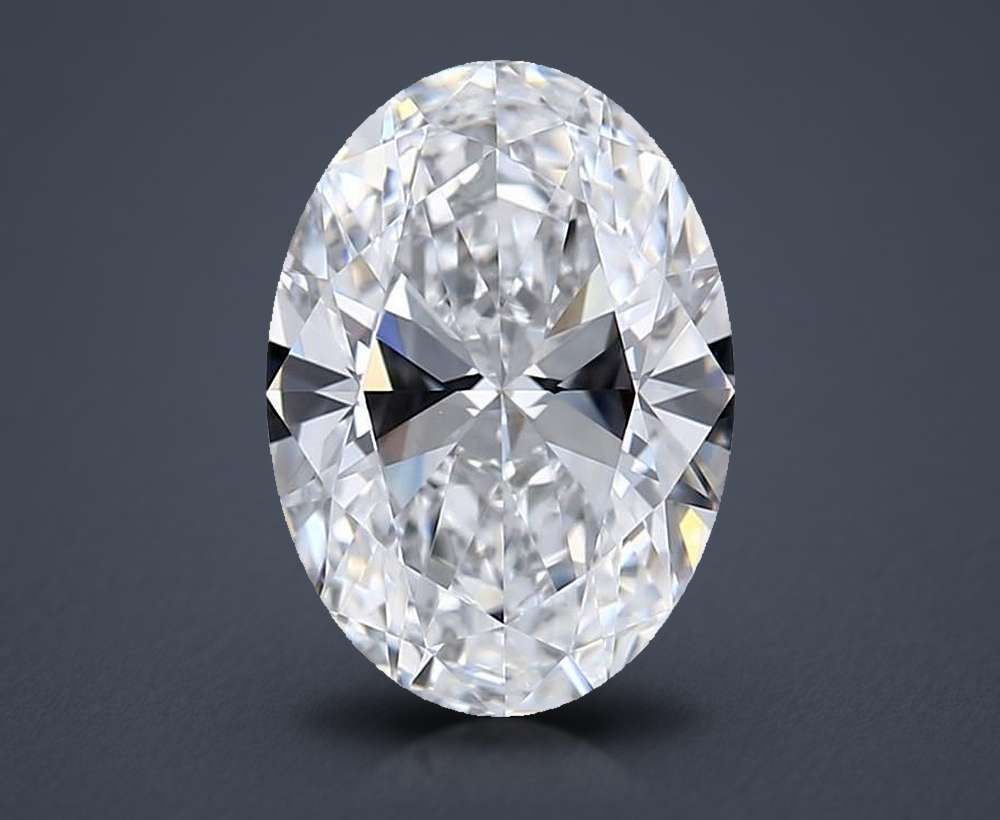 1.67 Carat Oval Lab Diamond
