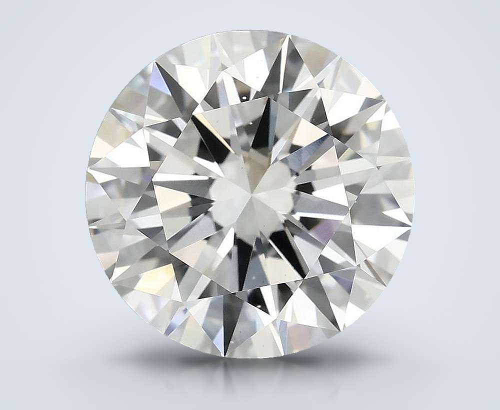 5.96 Carat Round Lab Diamond