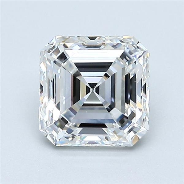 1.31ct G VVS2 Rare Carat Ideal Cut Asscher Diamond