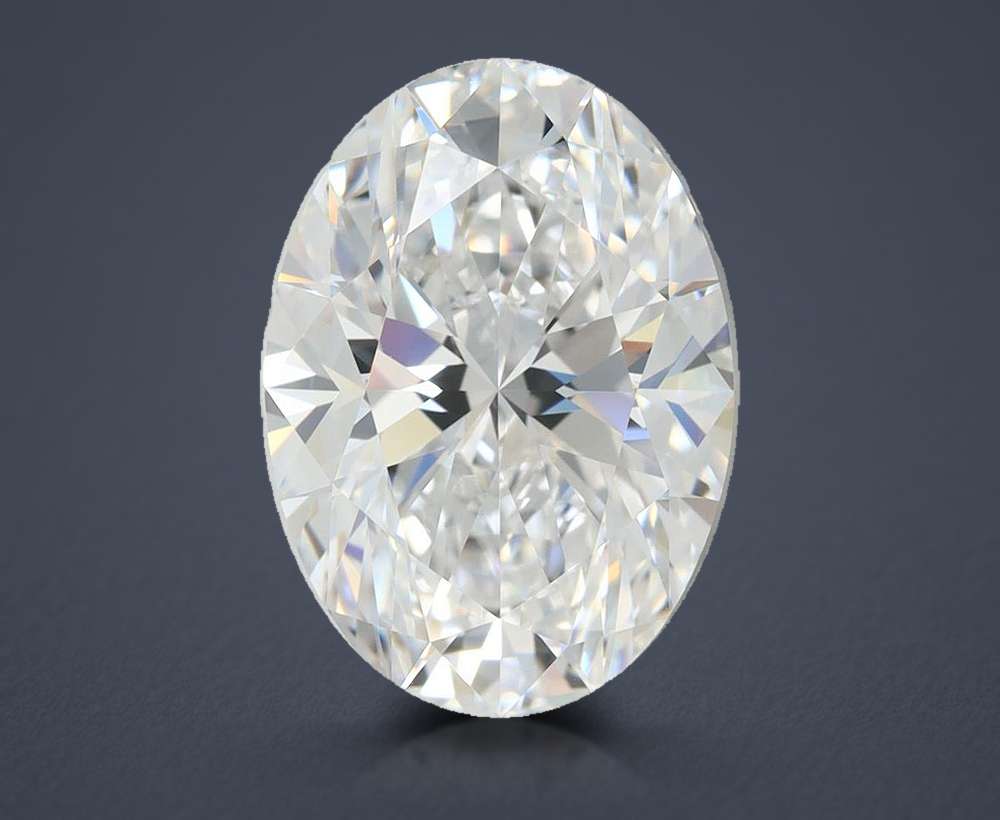 4.90 Carat Oval Lab Diamond