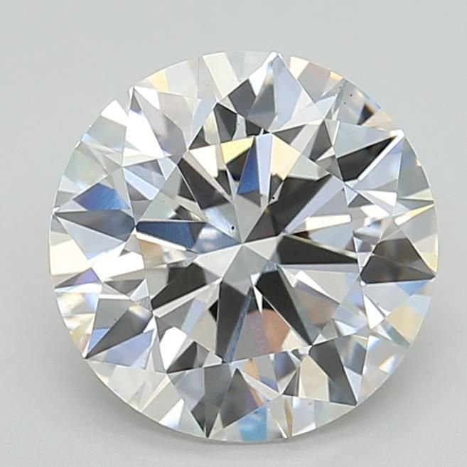 3.01ct F VS1 Excellent Cut Round Lab Grown Diamond