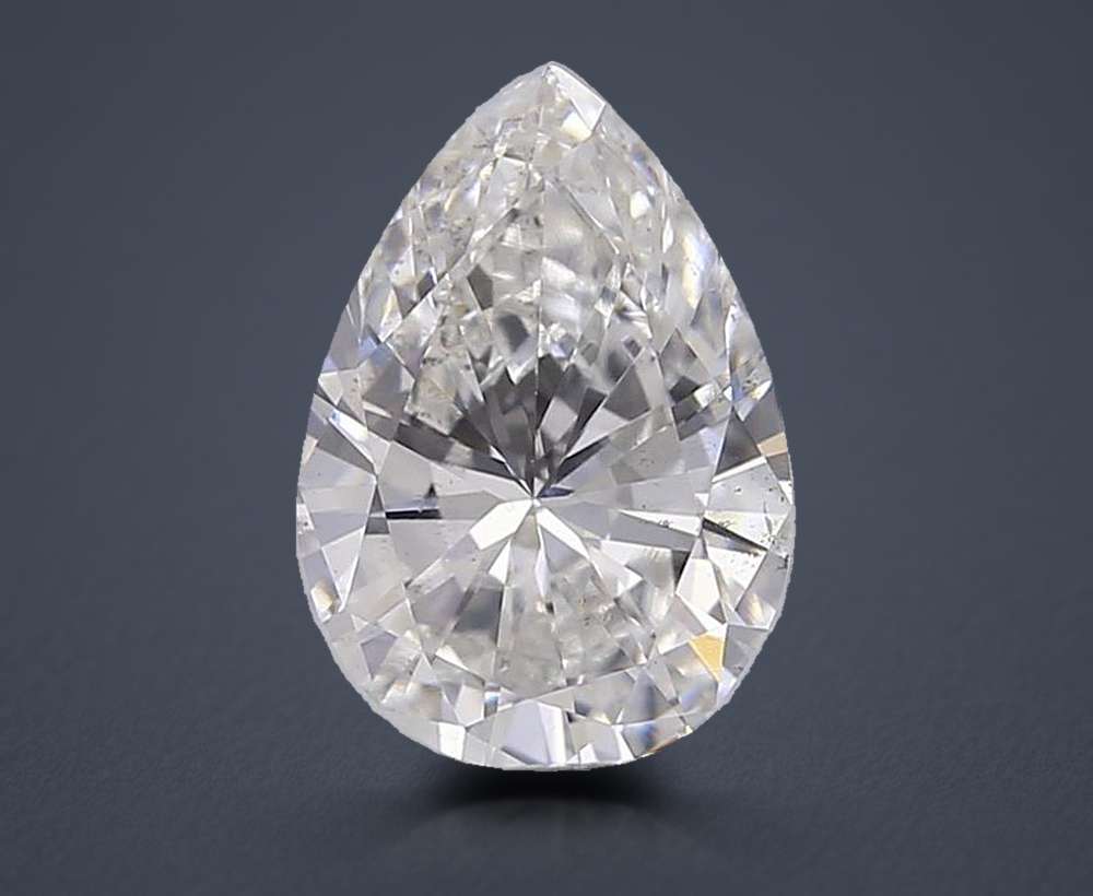 0.65 Carat Pear Lab Diamond