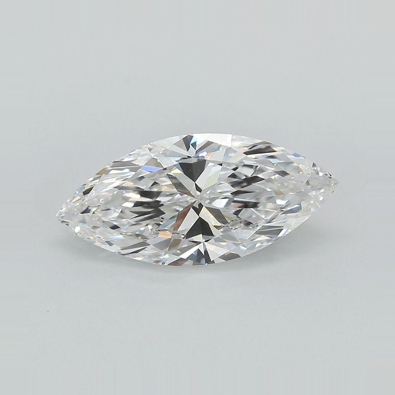 2.79ct D VVS2 Rare Carat Ideal Cut Marquise Lab Grown Diamond