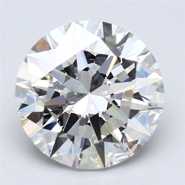 3.01ct G SI1 Excellent Cut Round Diamond