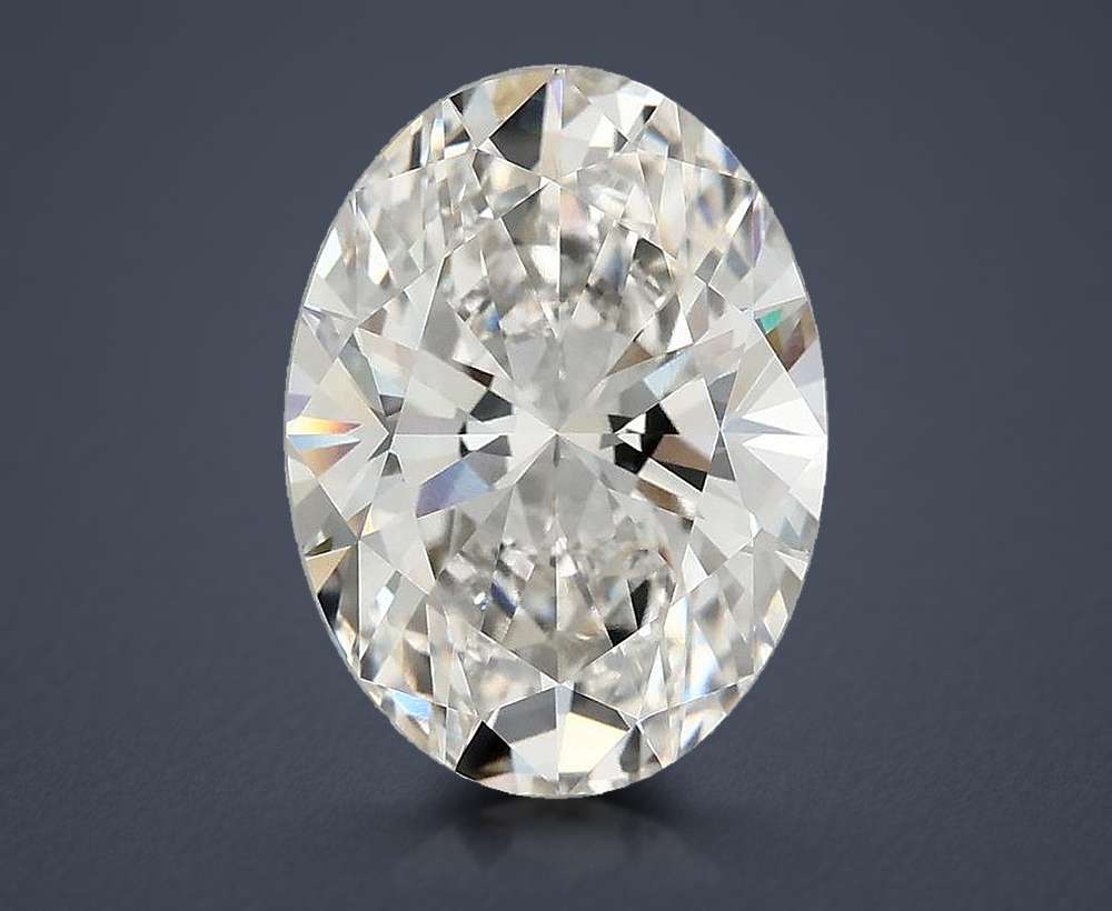 4.90 Carat Oval Lab Diamond