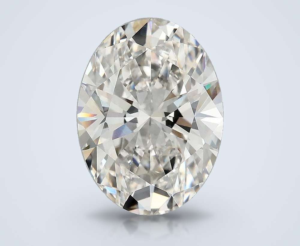 4.90 Carat Oval Lab Diamond