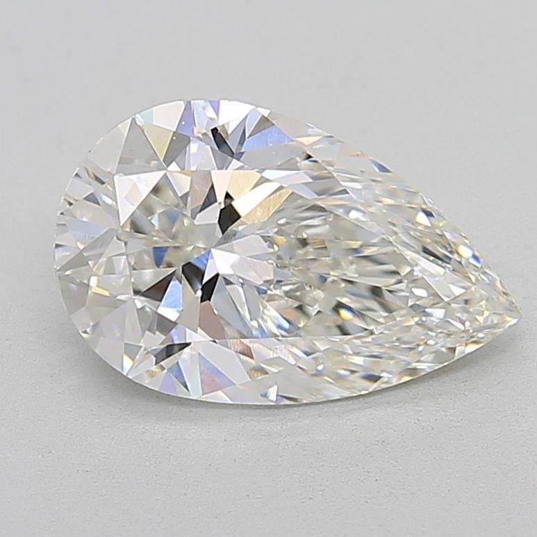 3.03ct G VS1 Rare Carat Ideal Cut Pear Lab Grown Diamond