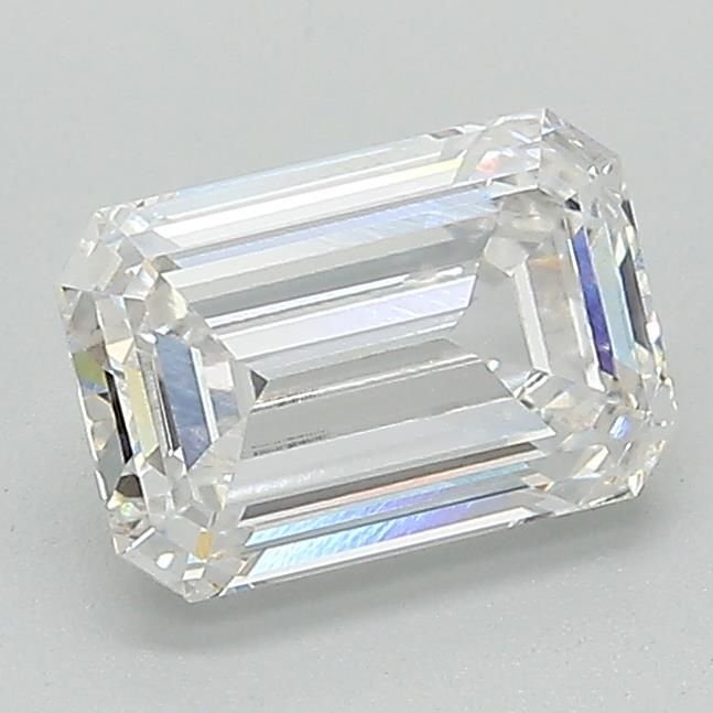 1.42ct E VS1 Rare Carat Ideal Cut Emerald Lab Grown Diamond