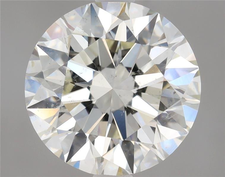 2.22ct K SI1 Rare Carat Ideal Cut Round Diamond