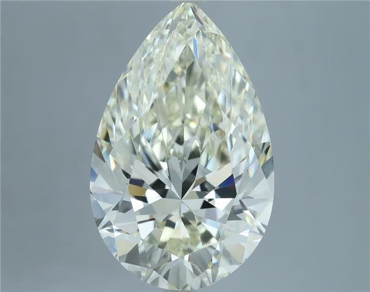 7.51ct J VVS1 Rare Carat Ideal Cut Pear Diamond