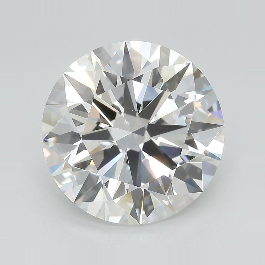 7.05ct E VVS2 Rare Carat Ideal Cut Round Lab Grown Diamond