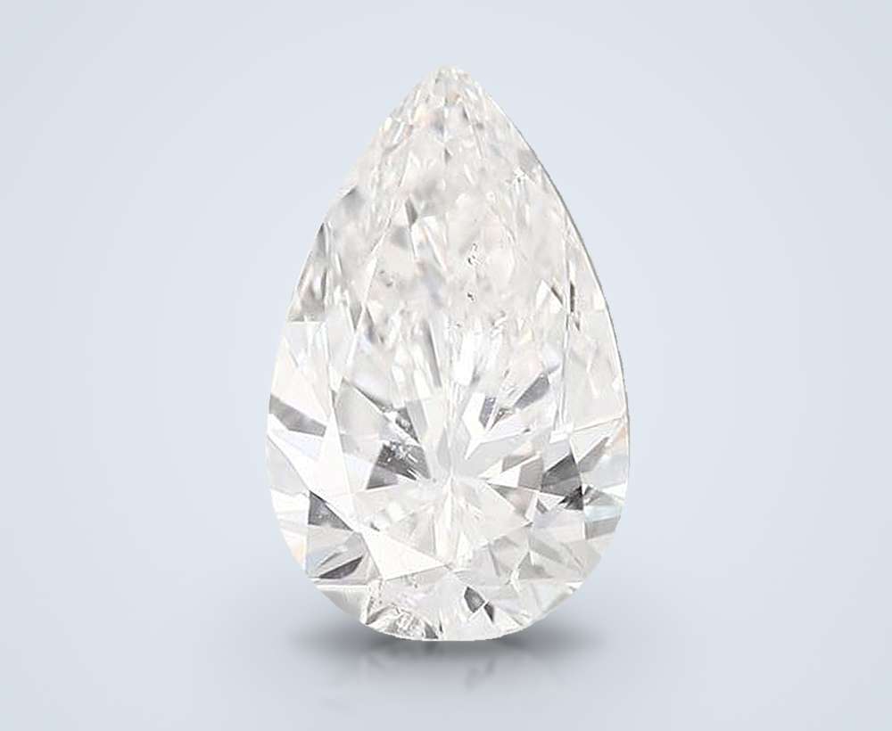 1.50 Carat Pear Natural Diamond