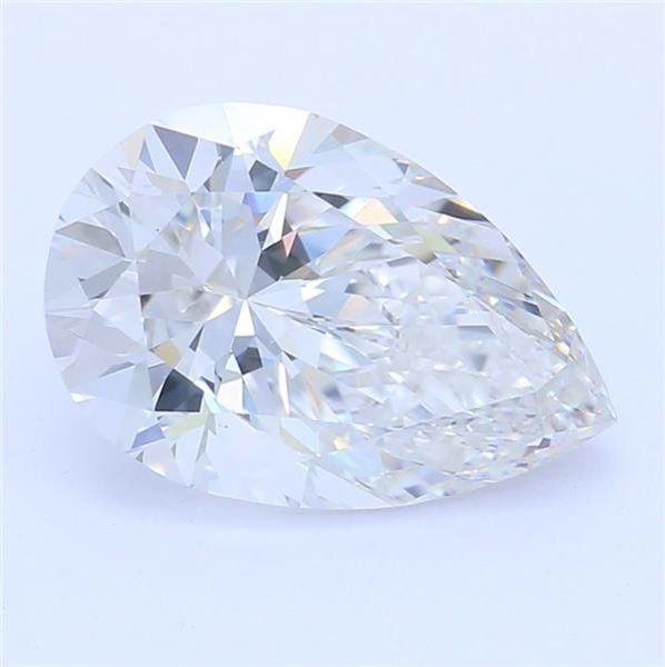 1.16ct H VVS2 Rare Carat Ideal Cut Pear Lab Grown Diamond