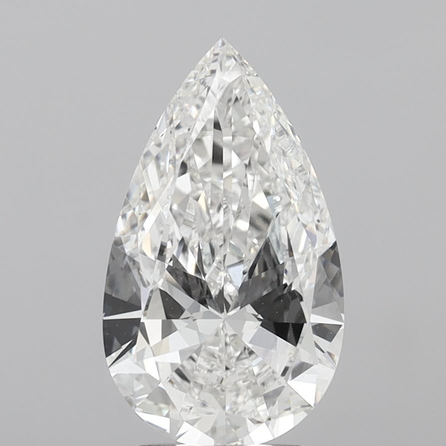 3.00 Carat Pear Lab Diamond