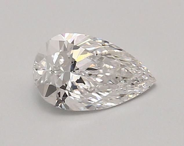 0.88ct E VVS2 Rare Carat Ideal Cut Pear Lab Grown Diamond
