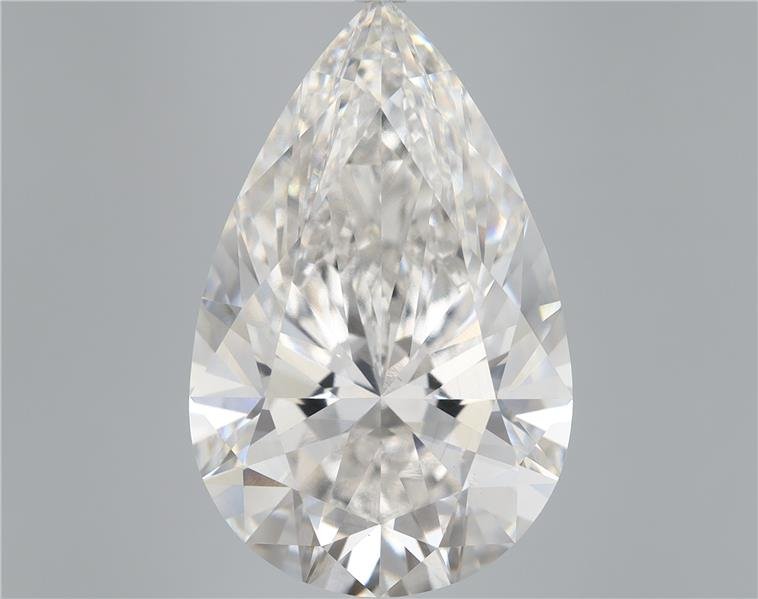 13.73ct F VS1 Rare Carat Ideal Cut Pear Lab Grown Diamond