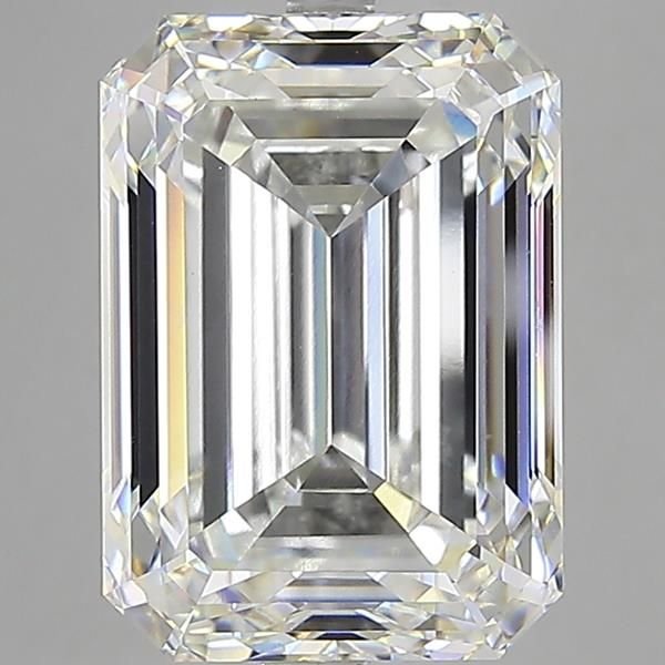 18.09ct F VVS2 Rare Carat Ideal Cut Emerald Lab Grown Diamond