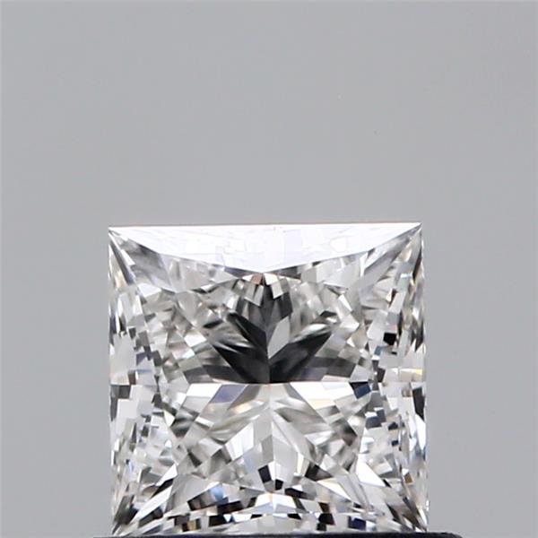 0.76ct F VS1 Rare Carat Ideal Cut Princess Lab Grown Diamond