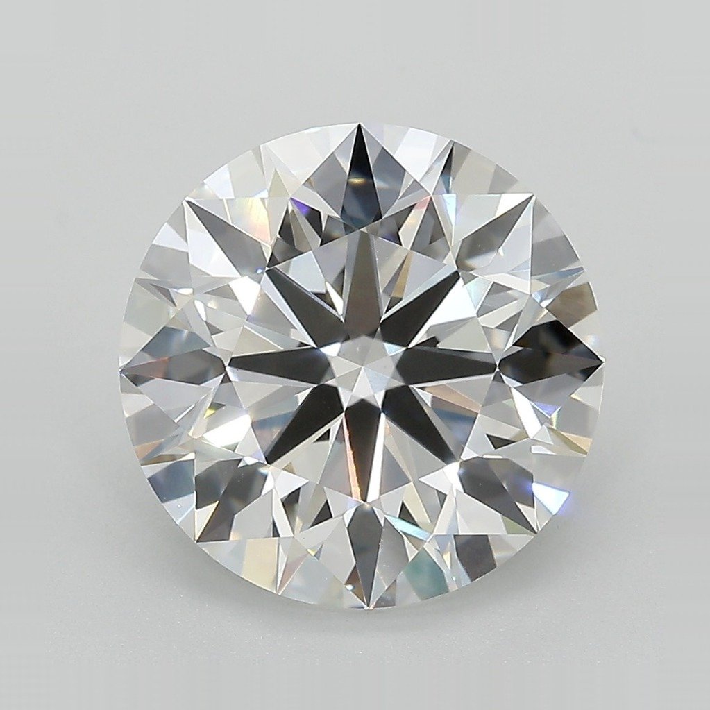 5.55ct E VVS2 Rare Carat Ideal Cut Round Lab Grown Diamond