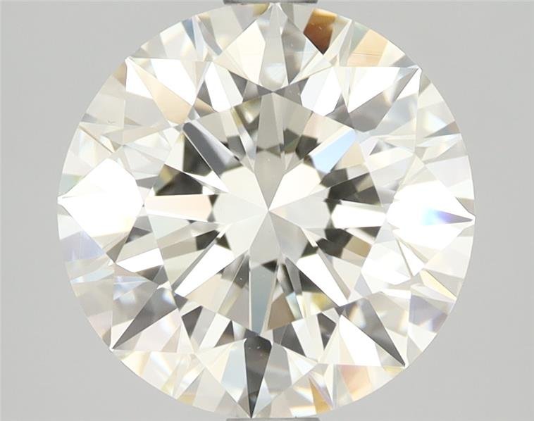 3.01ct J VVS2 Rare Carat Ideal Cut Round Diamond