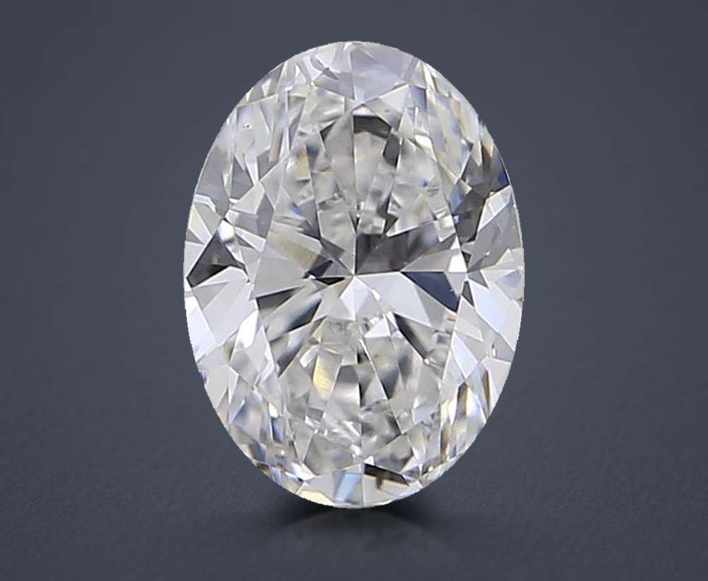 0.50 Carat Oval Lab Diamond