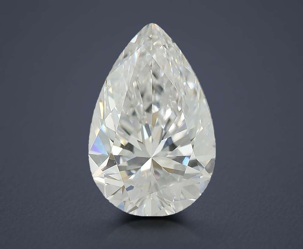1.57 Carat Pear Lab Diamond