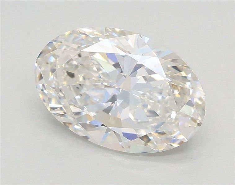 2.00ct F VVS2 Rare Carat Ideal Cut Oval Lab Grown Diamond
