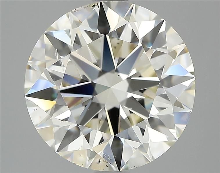 3.50ct K SI2 Rare Carat Ideal Cut Round Diamond