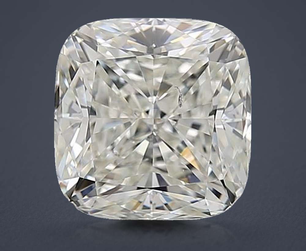 3.50 Carat Cushion Natural Diamond