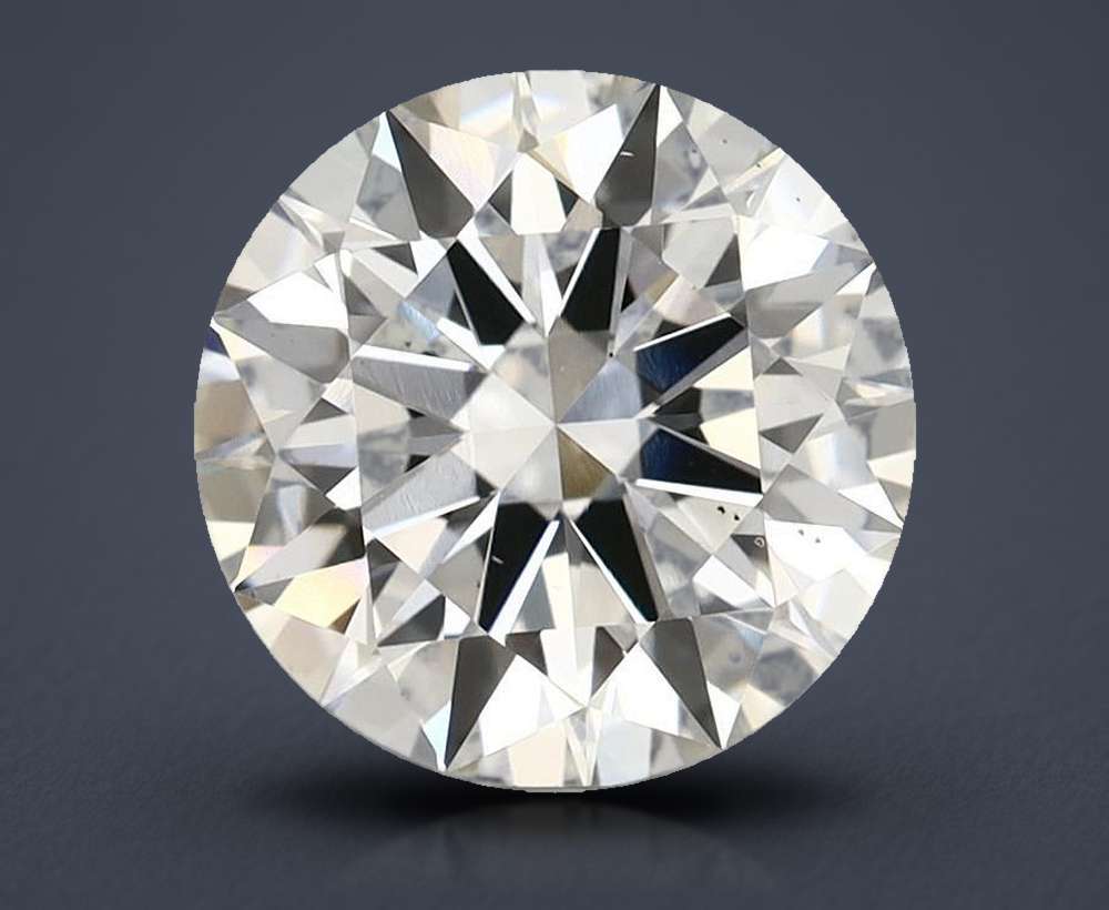 3.33 Carat Round Lab Diamond